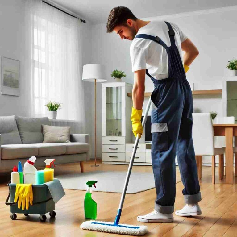 flat cleaning